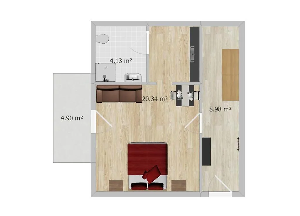 루폴딩 Haus Dippel Am Kurpark Inklusive Chiemgaukarte 아파트
